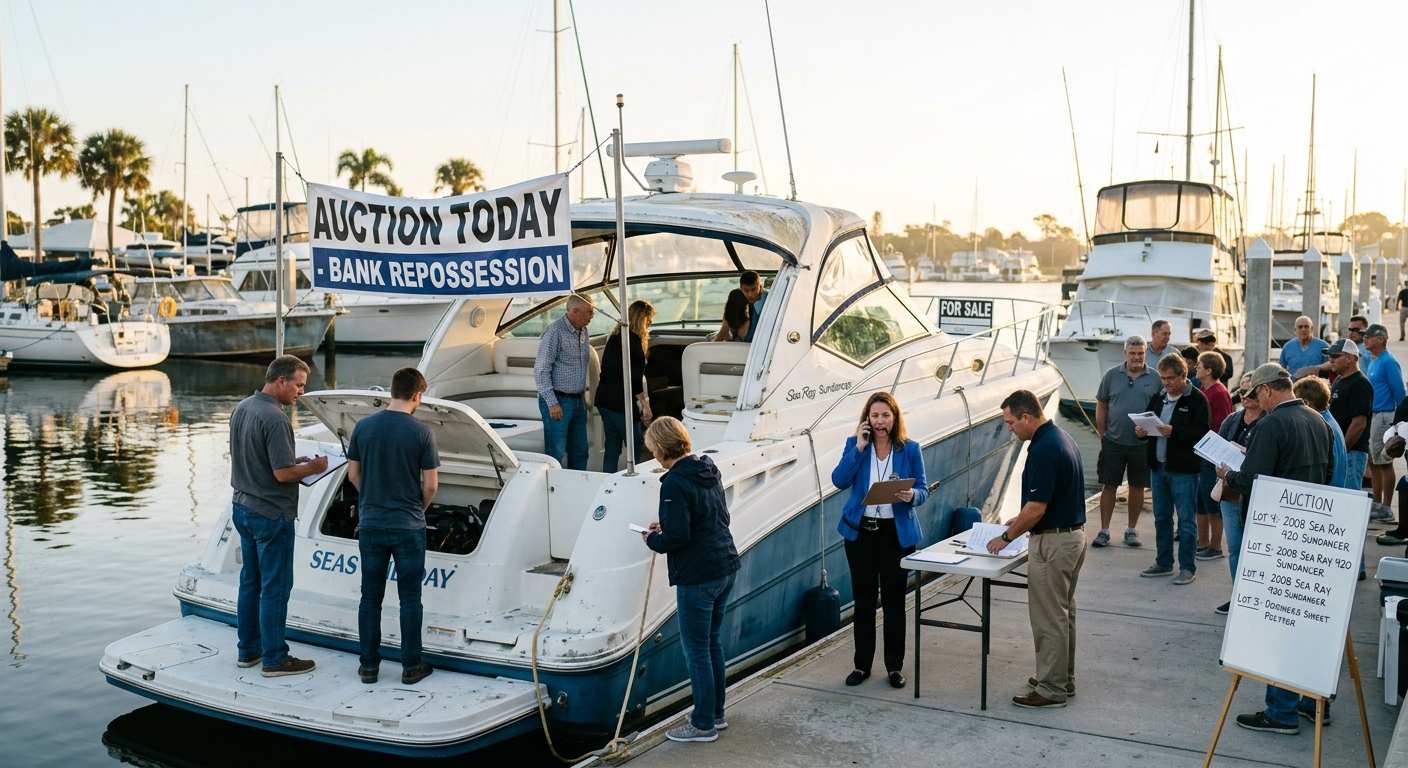Bank-Owned Boats: what options are available?