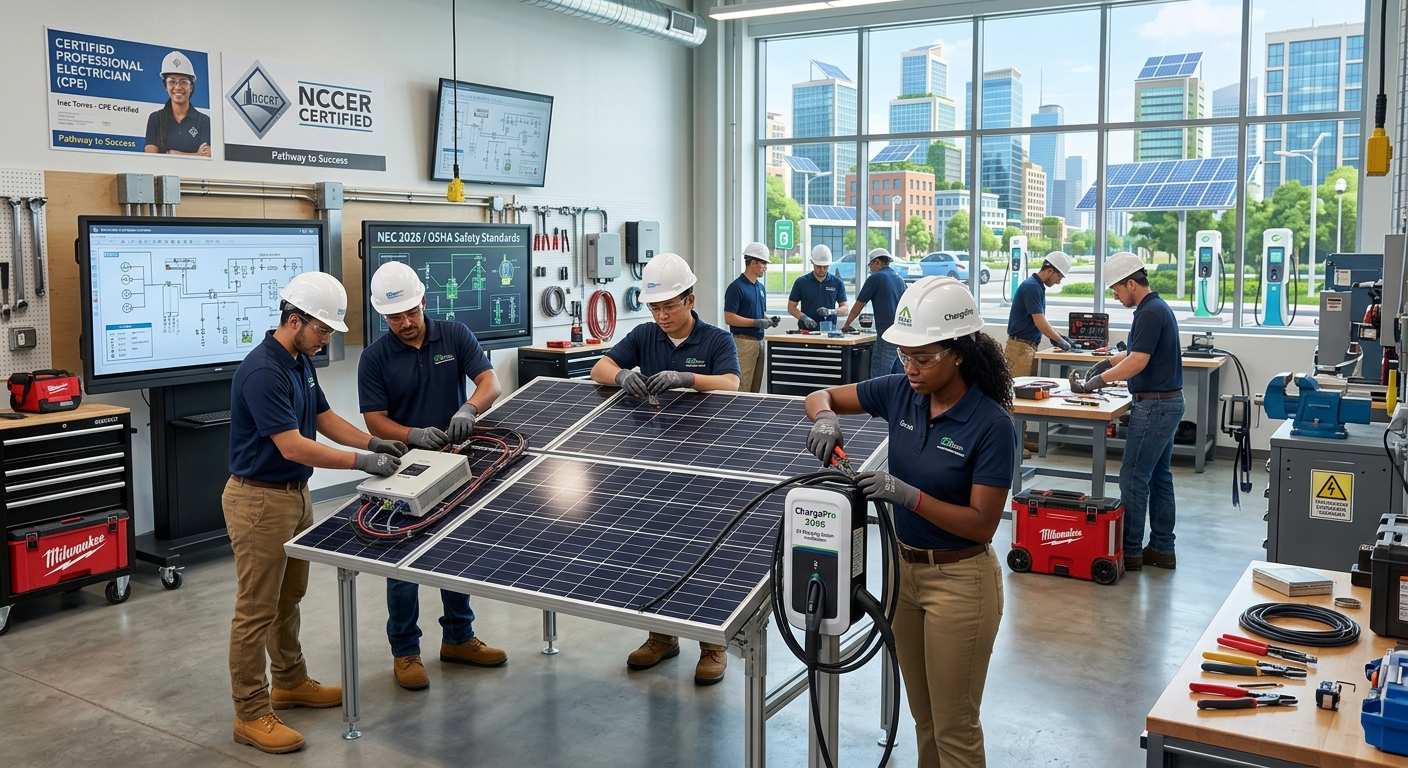 Karrieremöglichkeiten nach Ihrer Elektriker Ausbildung erkunden 2026