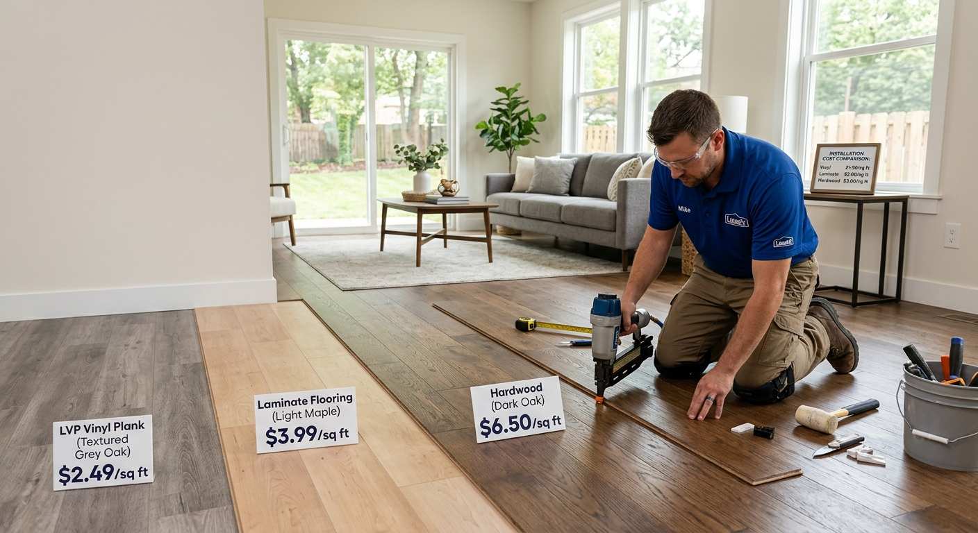 Lowes Flooring Installation Cost Breakdown Per Square Foot