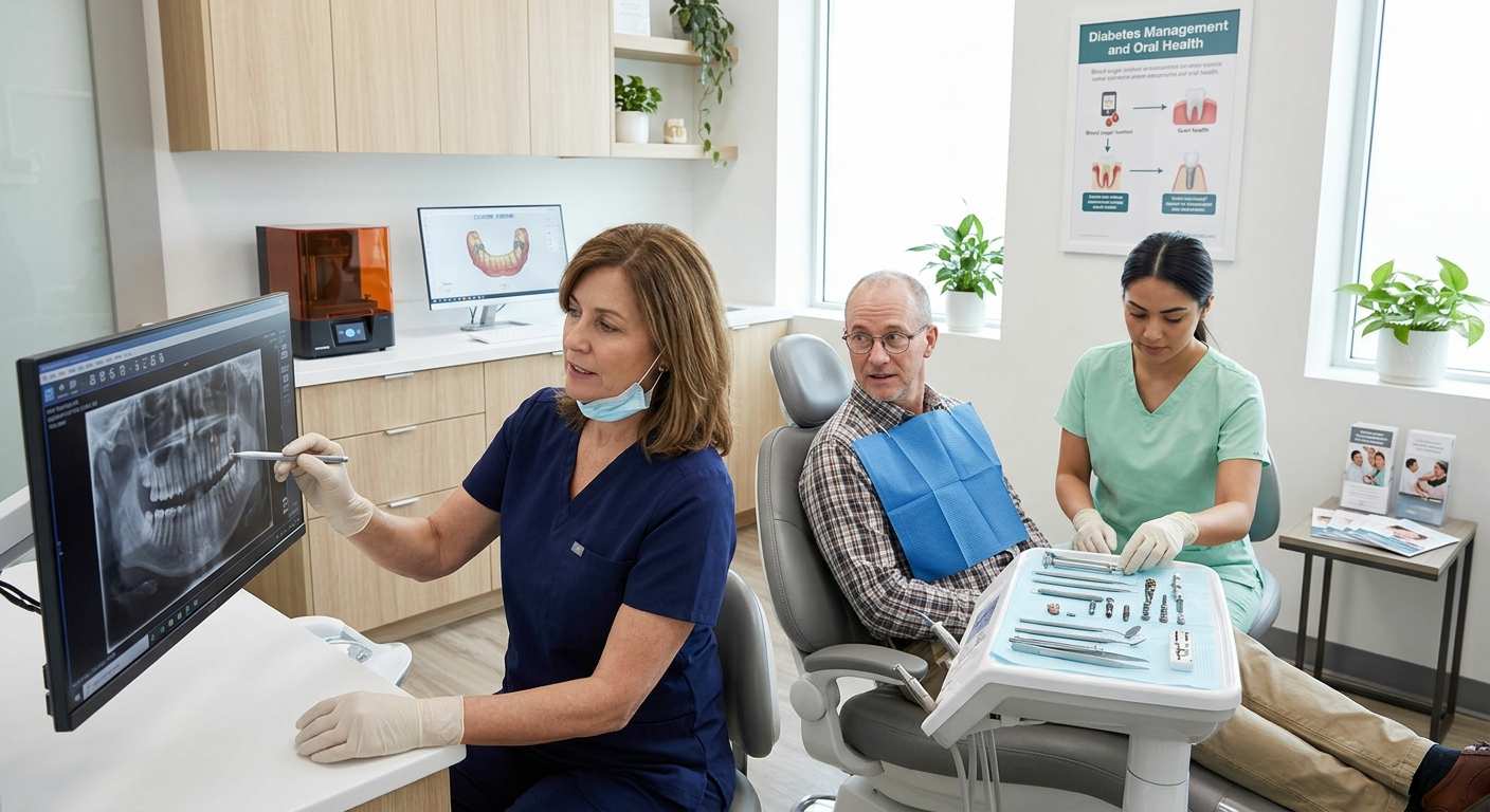 Zahnimplantate für Diabetiker: Welche Optionen gibt es?