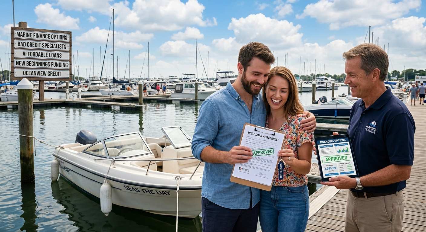 Boat Financing Options for Those with Bad Credit Scores
