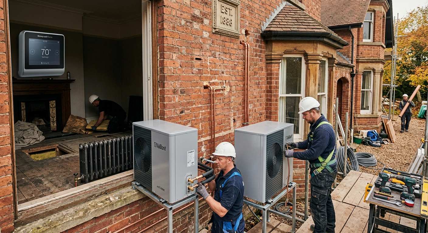 Wärmepumpe für Altbau ohne Fußbodenheizung: Welche Optionen gibt es?