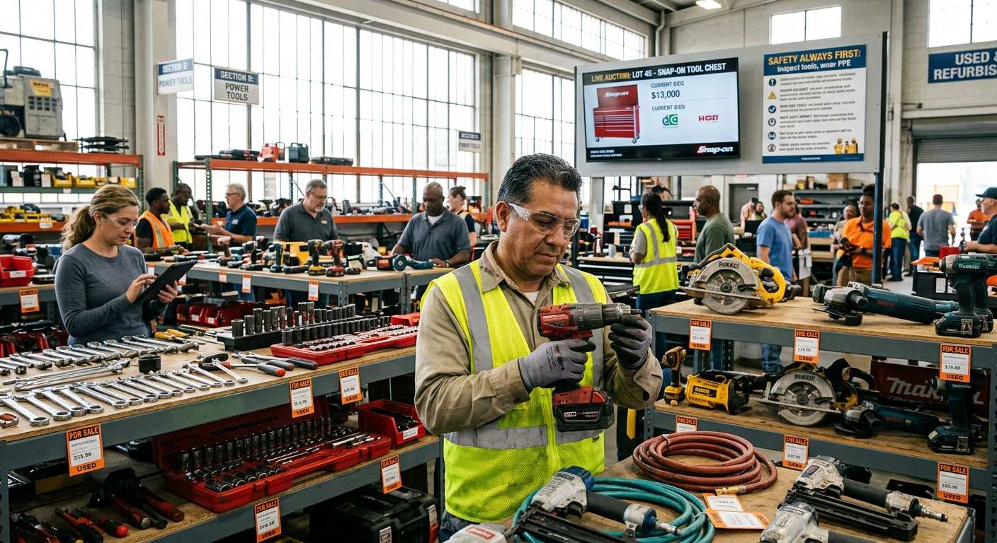 Used Industrial Tools: What Options Are Available?