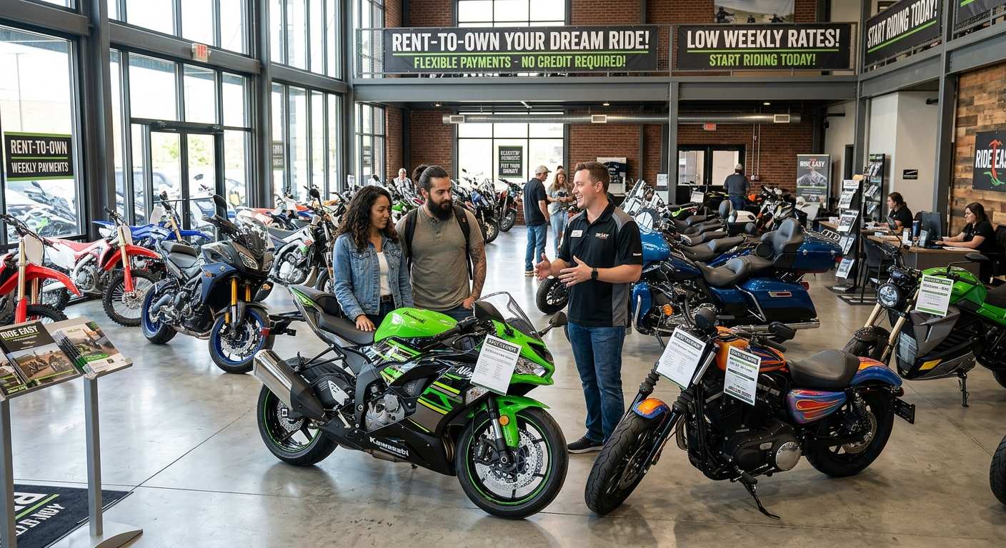 Rent To Own Motorcycles: What options are available?