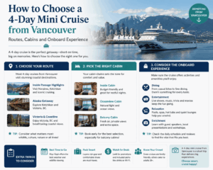 How to Choose a 4-Day Mini Cruise from Vancouver: Routes, Cabins and Onboard Experience