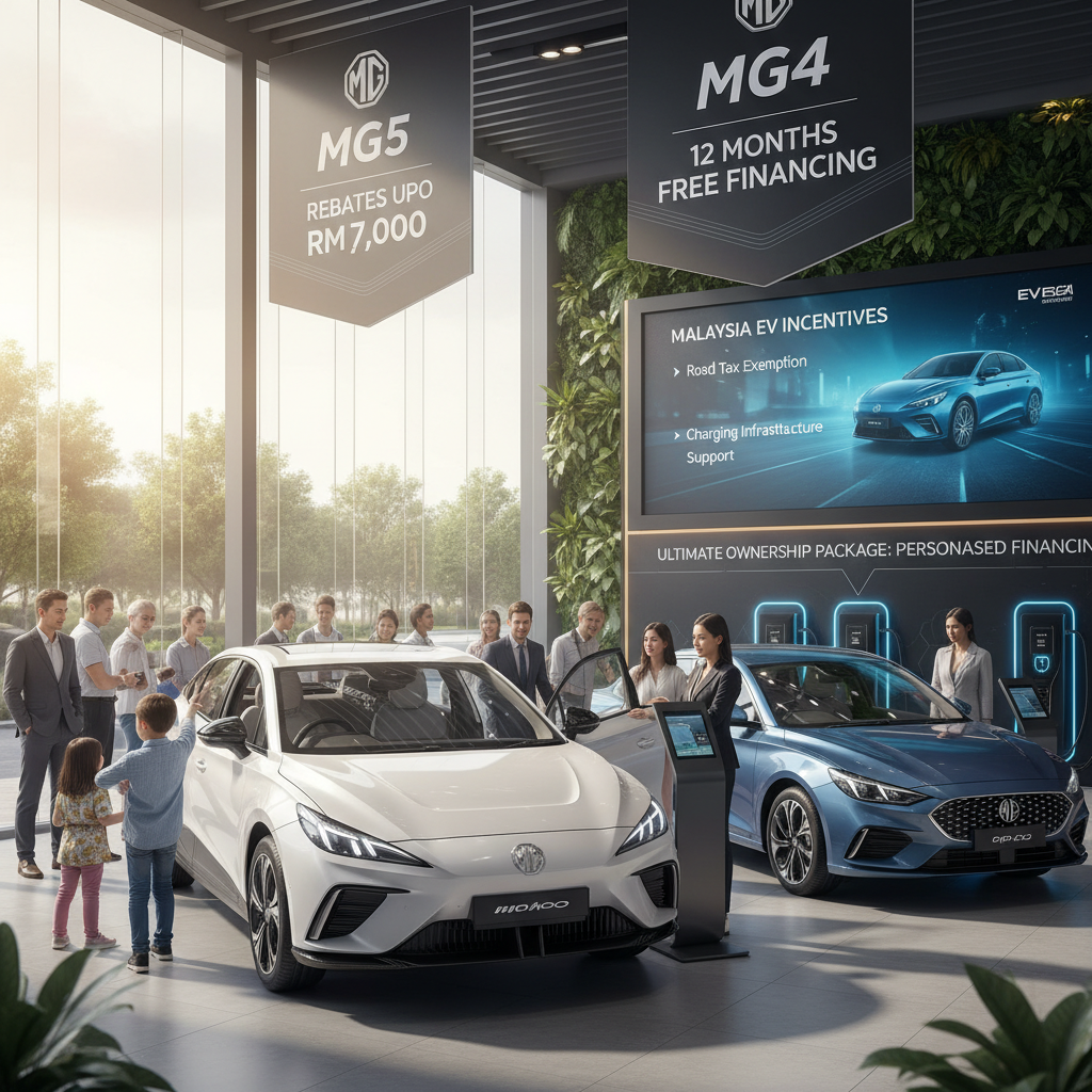 Don’t Miss Out: MG Malaysia’s Incredible Mid-Year Deals – Grab RM7k Off the MG5 Sedan and Enjoy Up to 12 Months Free on the MG4 EV!