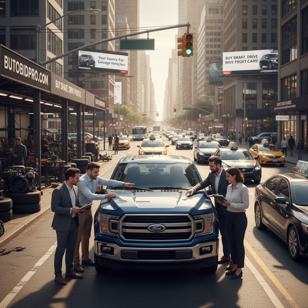 Discover How to Wisely Buy Salvage Cars for Your Taxi or Ride-Sharing Business – A Guide from AutoBidMaster