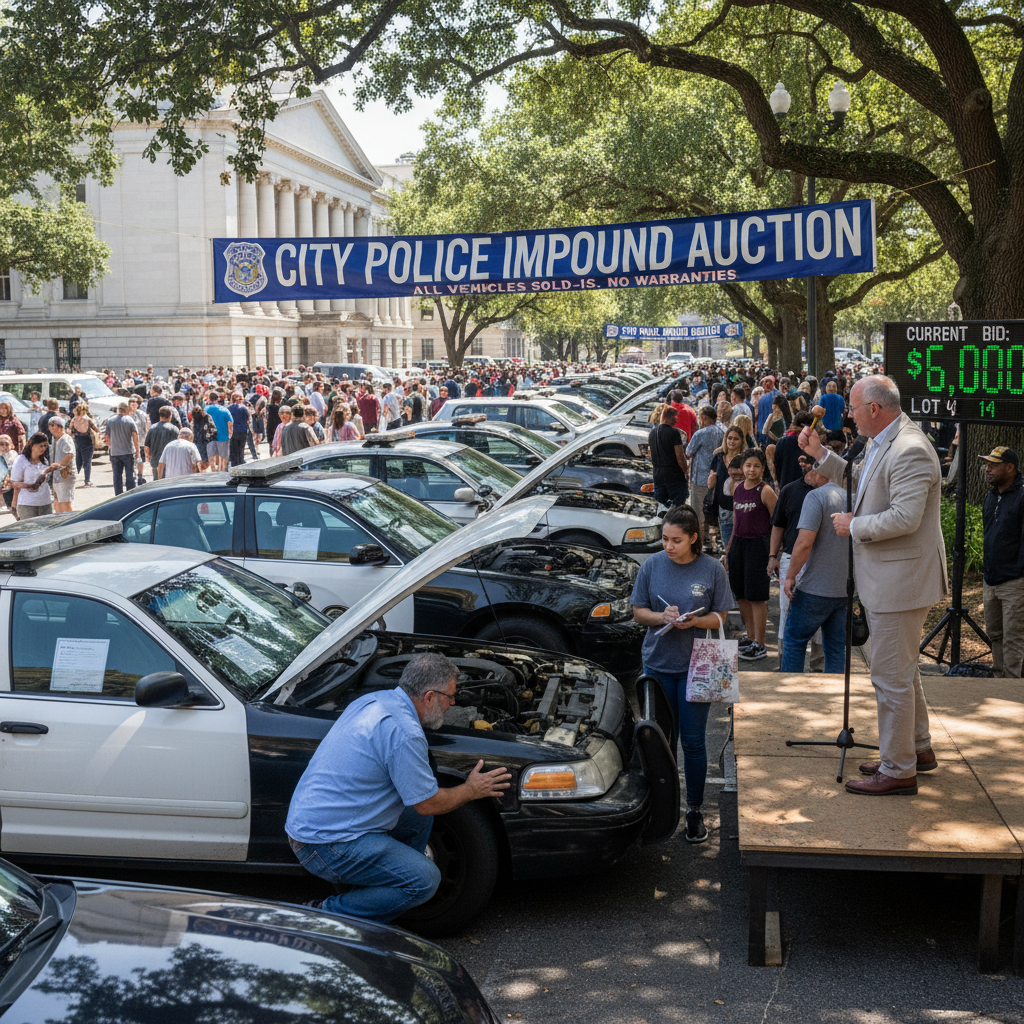 Amazing Deals on Budget-Friendly Police Impounded Cars!
