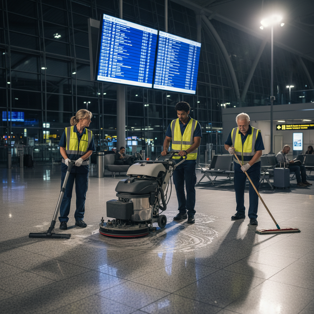 Découvrez les Secrets de la Forte Demande pour les Emplois de Nettoyage de Nuit !