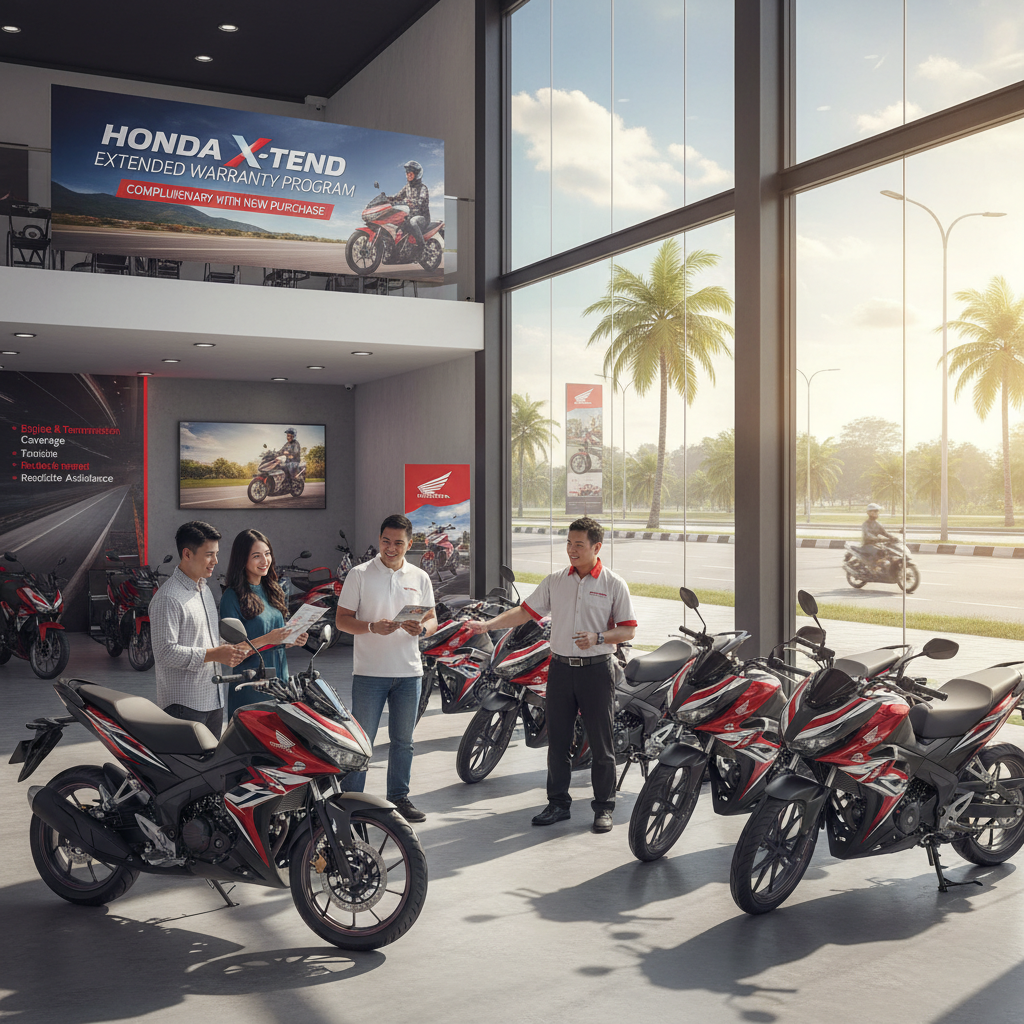 Experience Ultimate Peace of Mind: Discover Boon Siew Hondas Exciting New 2+1 Year Extended Warranty for Your Motorcycle!