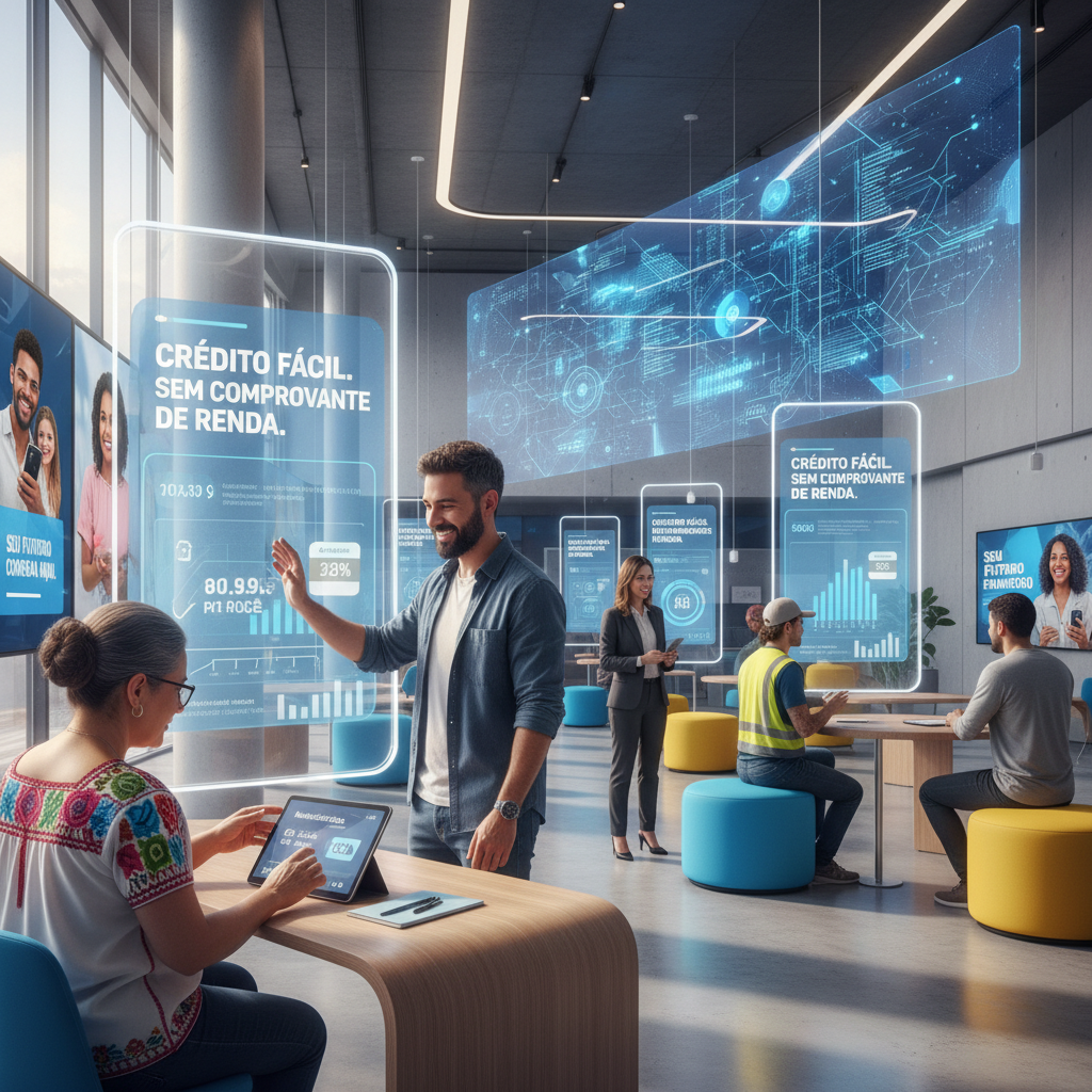 Descubra como obter crédito sem comprovante de renda em 2026: tudo o que você precisa saber!