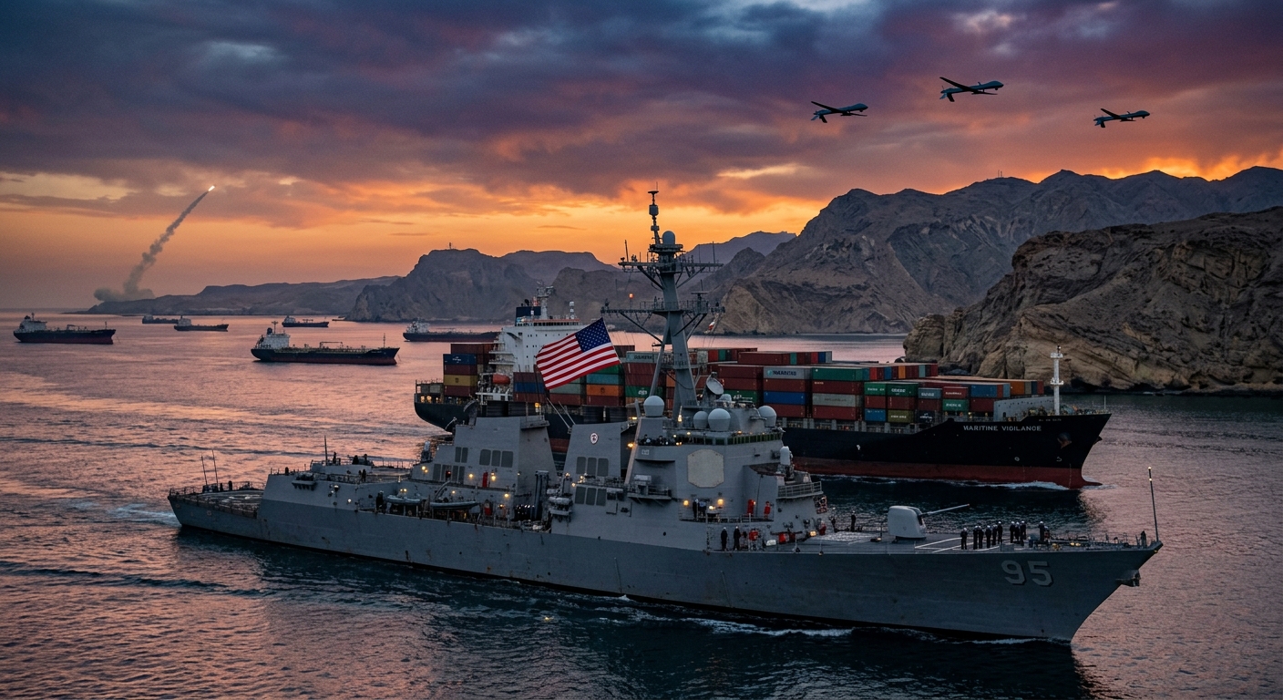 U.S. Imposes Sanctions on Irans Hormuz Strait Authority Following Ballistic Missile Launch Condemnation