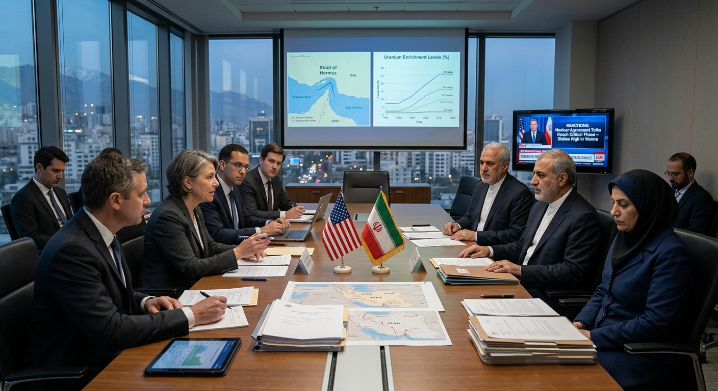 Trump Assures Iran Talks Are Moving Smoothly, But Issues a Warning