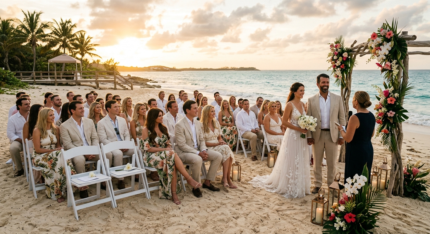 Trump Bows Out: No Show at Donald Jr.s Wedding to Bettina Anderson!