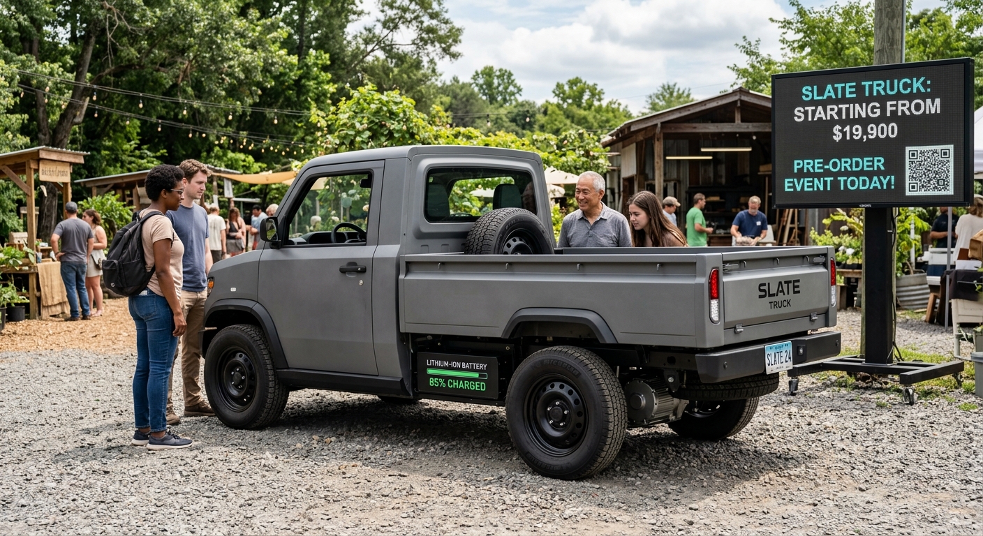 Get Ready! Slate Auto to Unveil Pricing and Open Preorders for Its Exciting New EV on June 24!