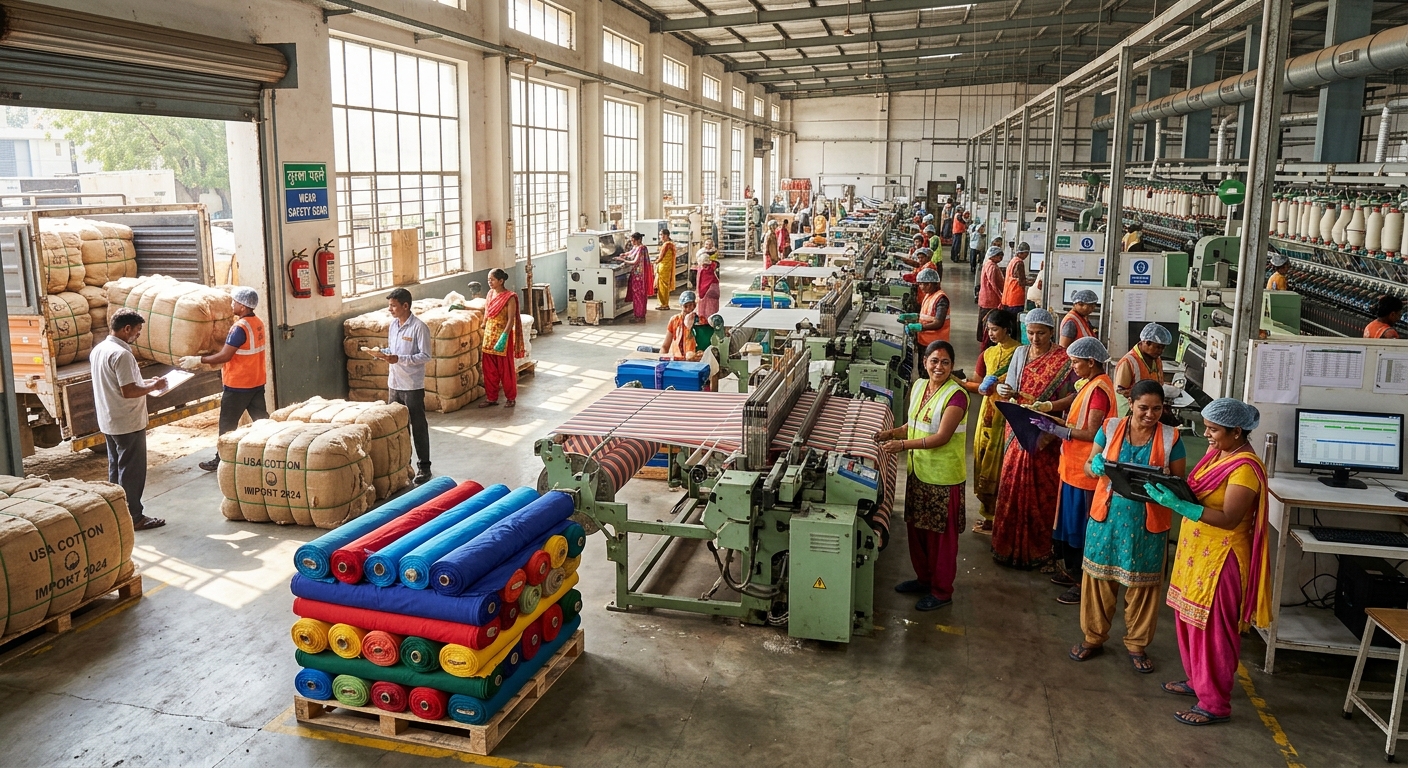 Textile Industry Cheers as Cotton Duty Relief Sparks Boost in Exports!