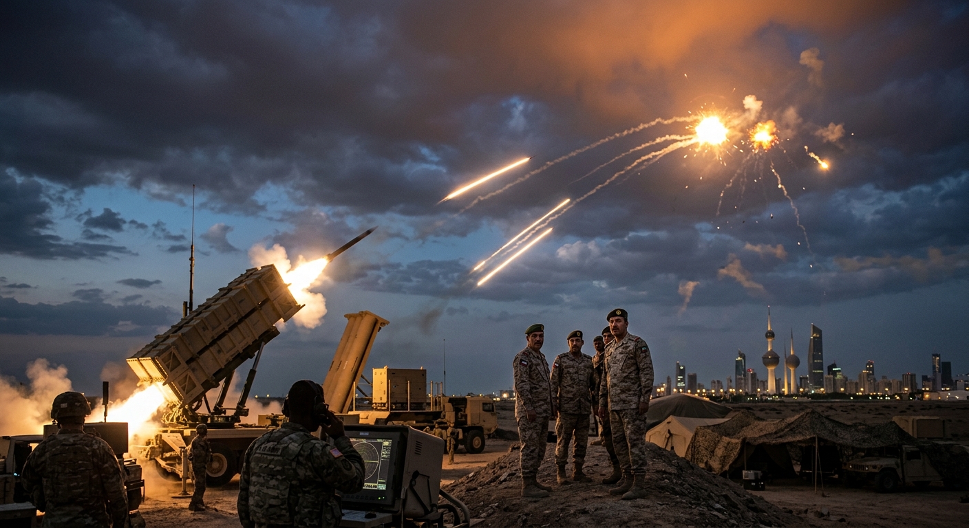 U.S. Successfully Intercepts Iranian Missiles Aimed at American Forces in Kuwait, Says Central Command