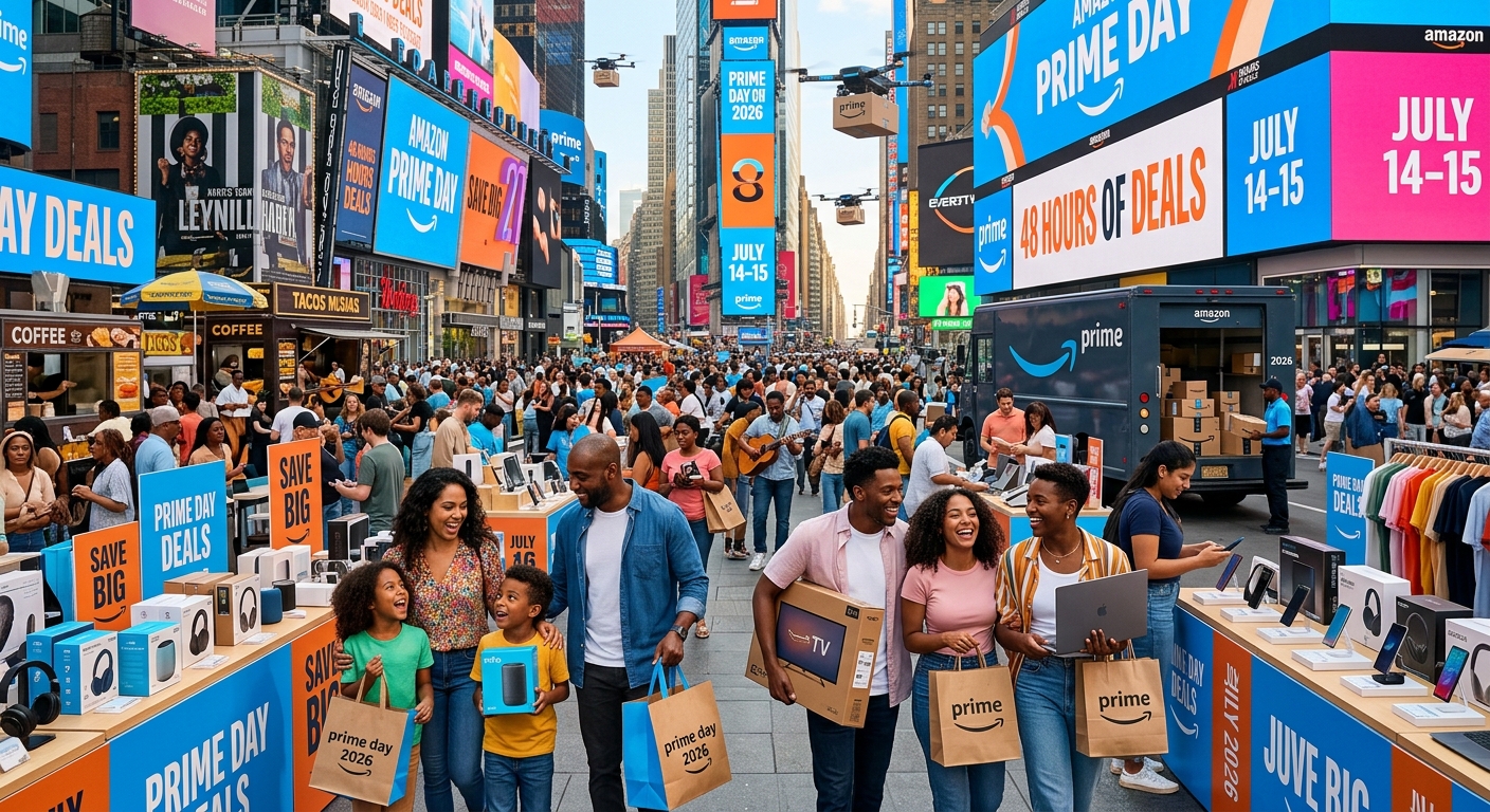 Get Ready for Amazon Prime Day 2026: Mark Your Calendars for June 23-26! | TechCrunch