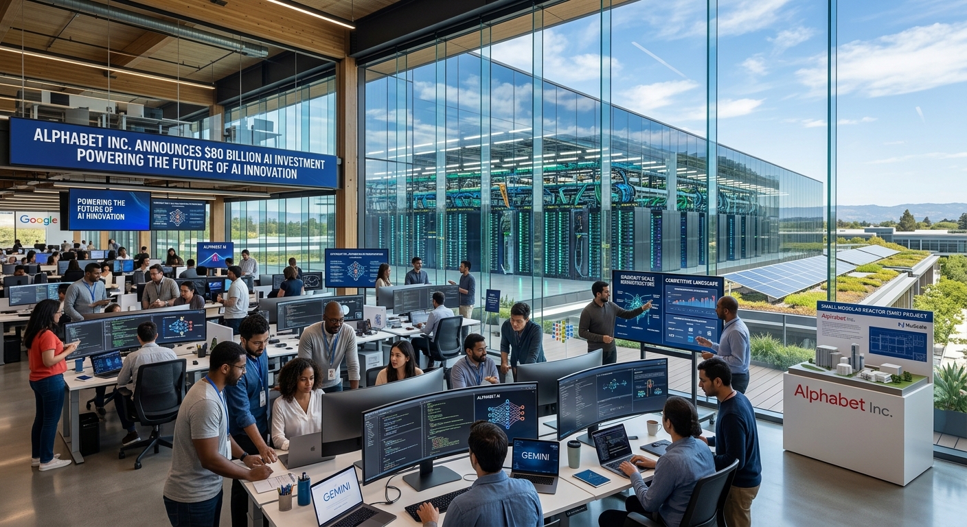 Alphabet Aims to Invest $80B in Cutting-Edge AI Development!